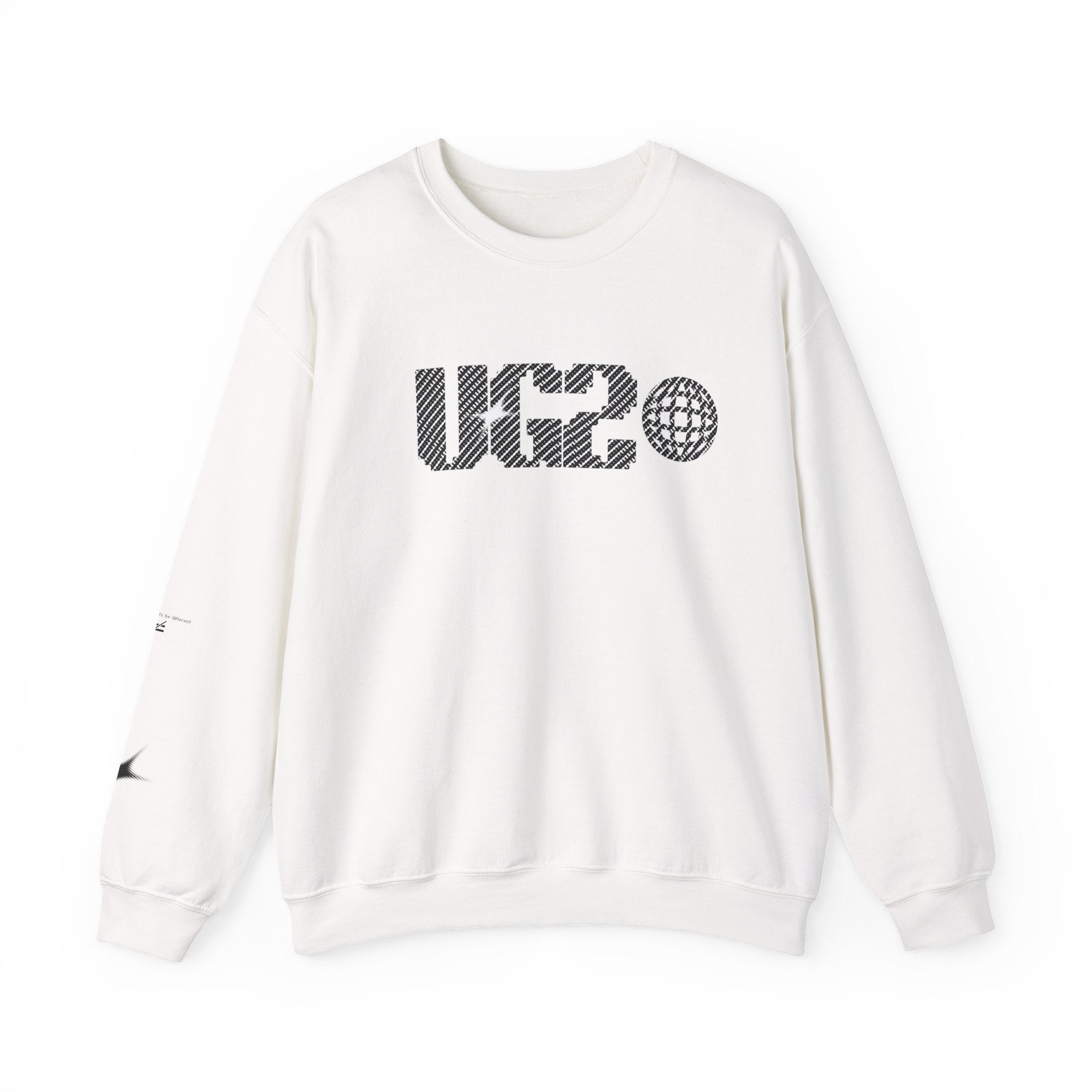 Crewneck Sweatshirt - 'UG2.0' Graphic with "You are free to be different" Back Text